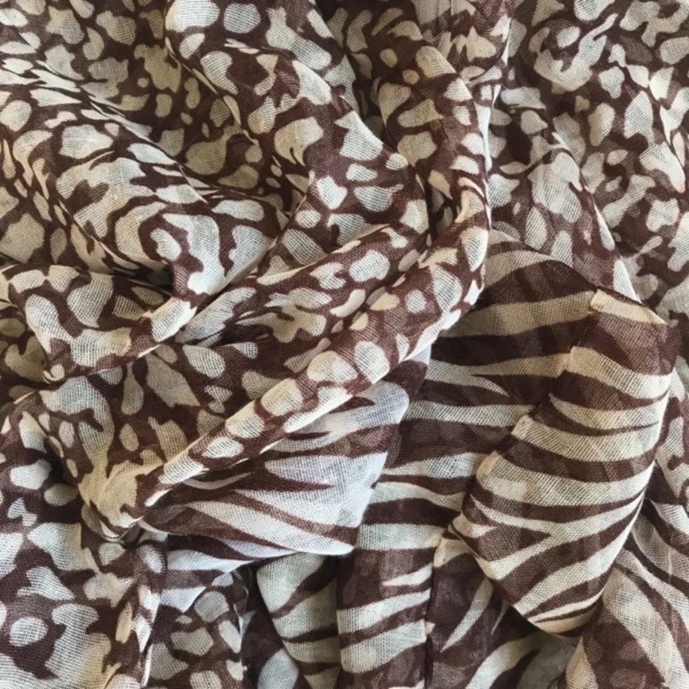 Patterned Infinity Scarf, OS - Picture 2 of 2